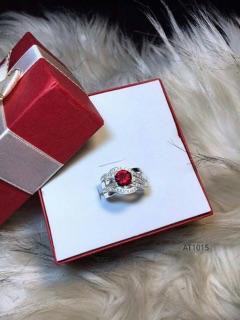 Nhẫn nữ bạc 925 gắn đá