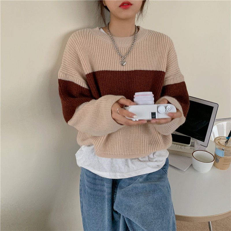 [Mã FAGREEN1505 giảm 10% tối đa 30K đơn 99K] [SẴN] Áo khoác len Ulzzang Quảng Châu AKL15 | BigBuy360 - bigbuy360.vn