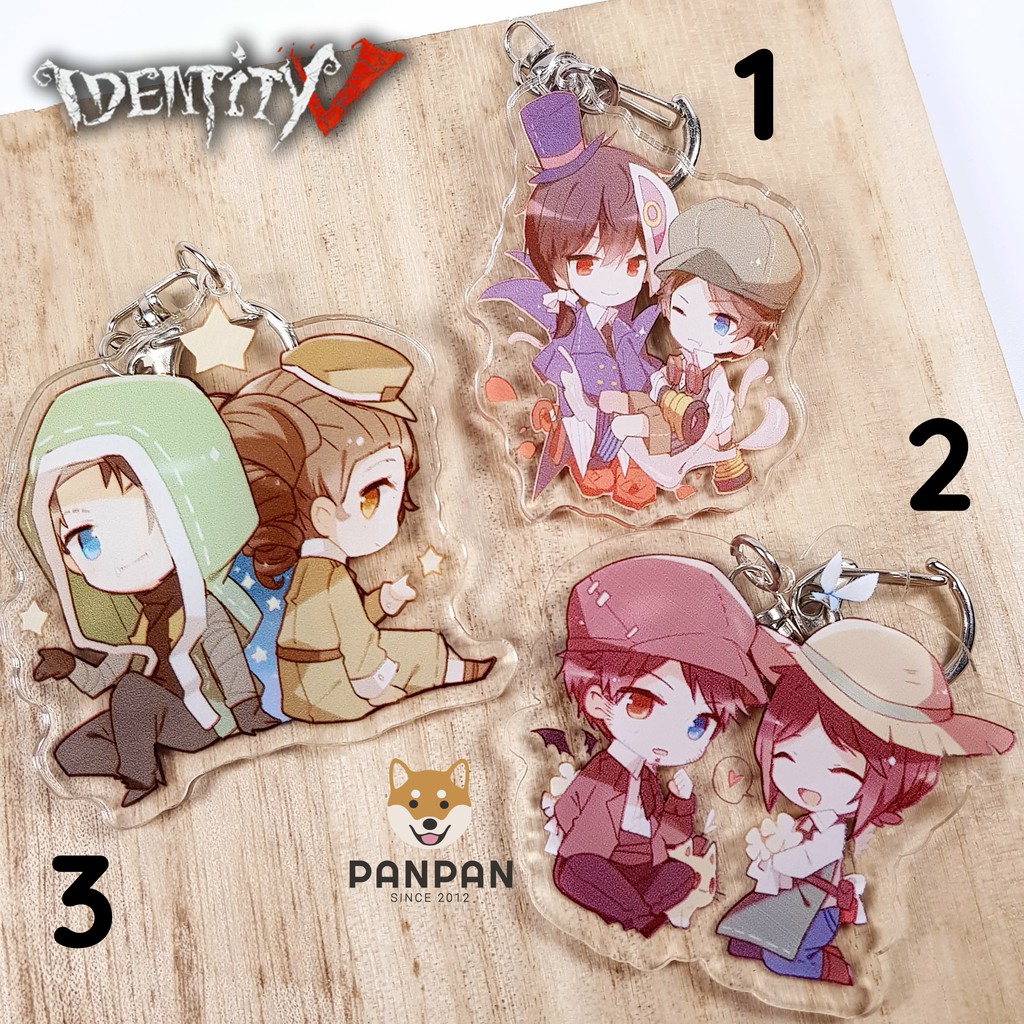 Móc khóa Anime Mica Identity V Couple (6cm)