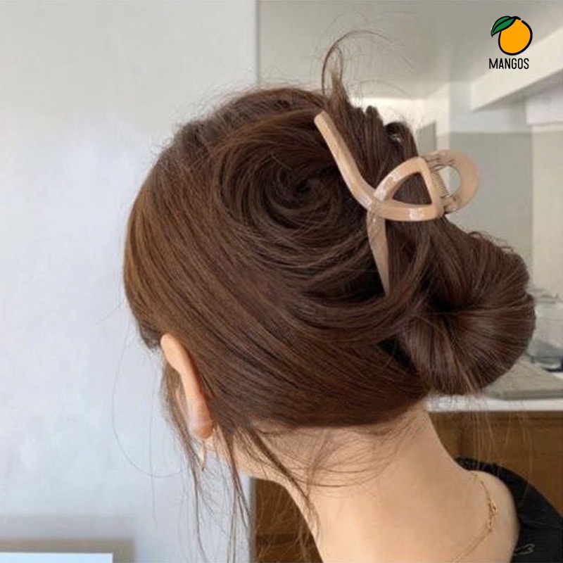 Kẹp tóc cỡ lớn siêu xịn ngọt ngào xinh xắn cho nữ - MangoOvil