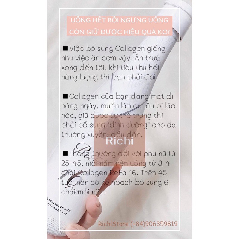 Collagen đẹp da Refa 16 ( Giá đã sale )
