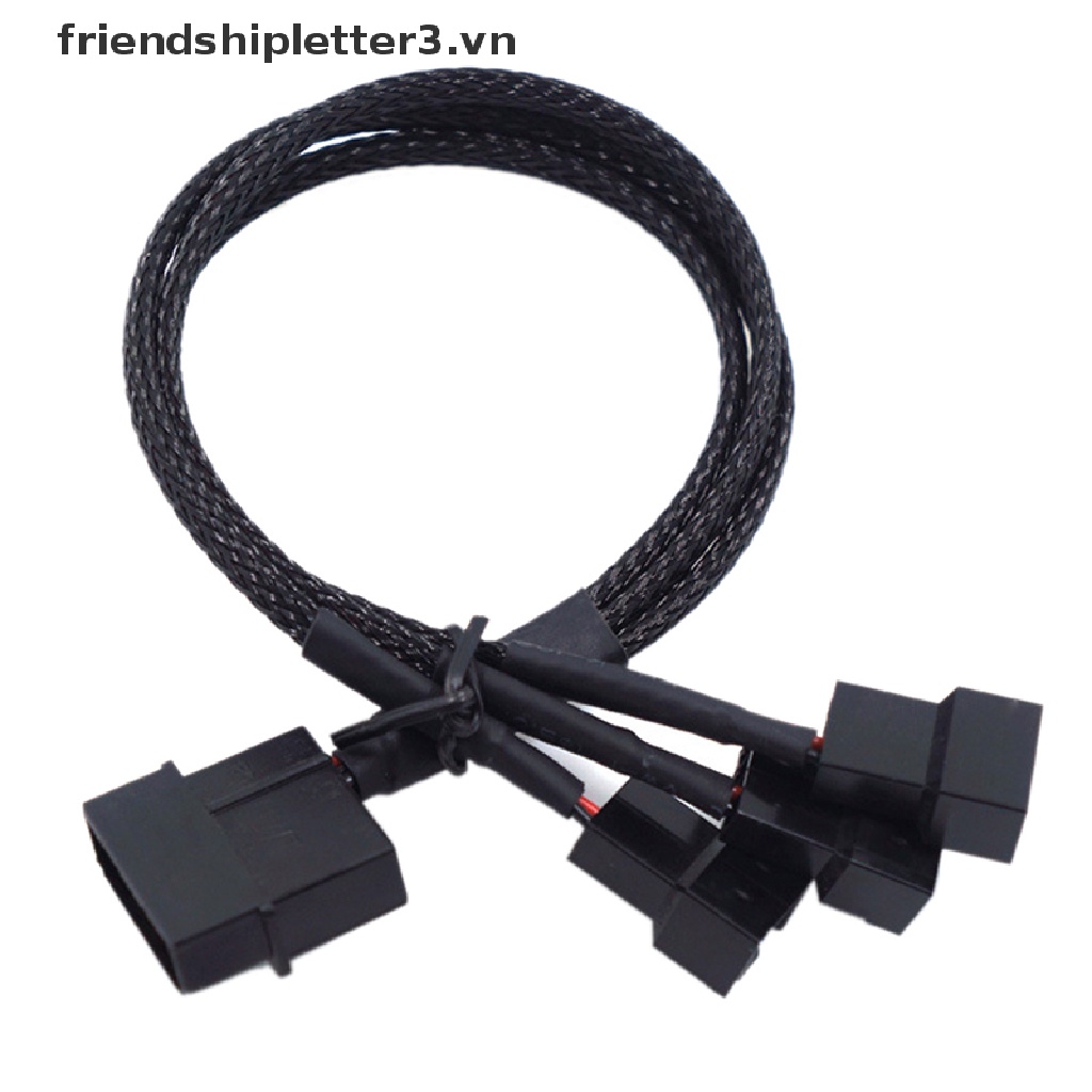Cáp Chia Nguồn 3 Cổng / 4pin 12v Cho Máy Tính