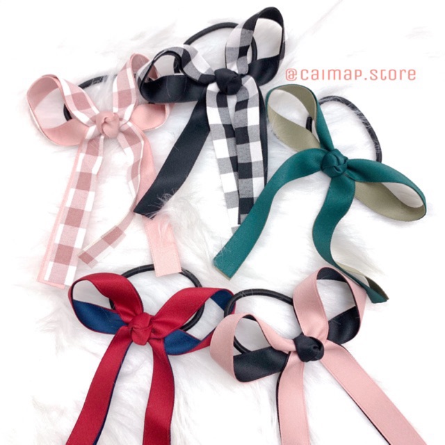 CỘT TÓC RUY BĂNG NƠ BẢN TO 🎀🎀🎀