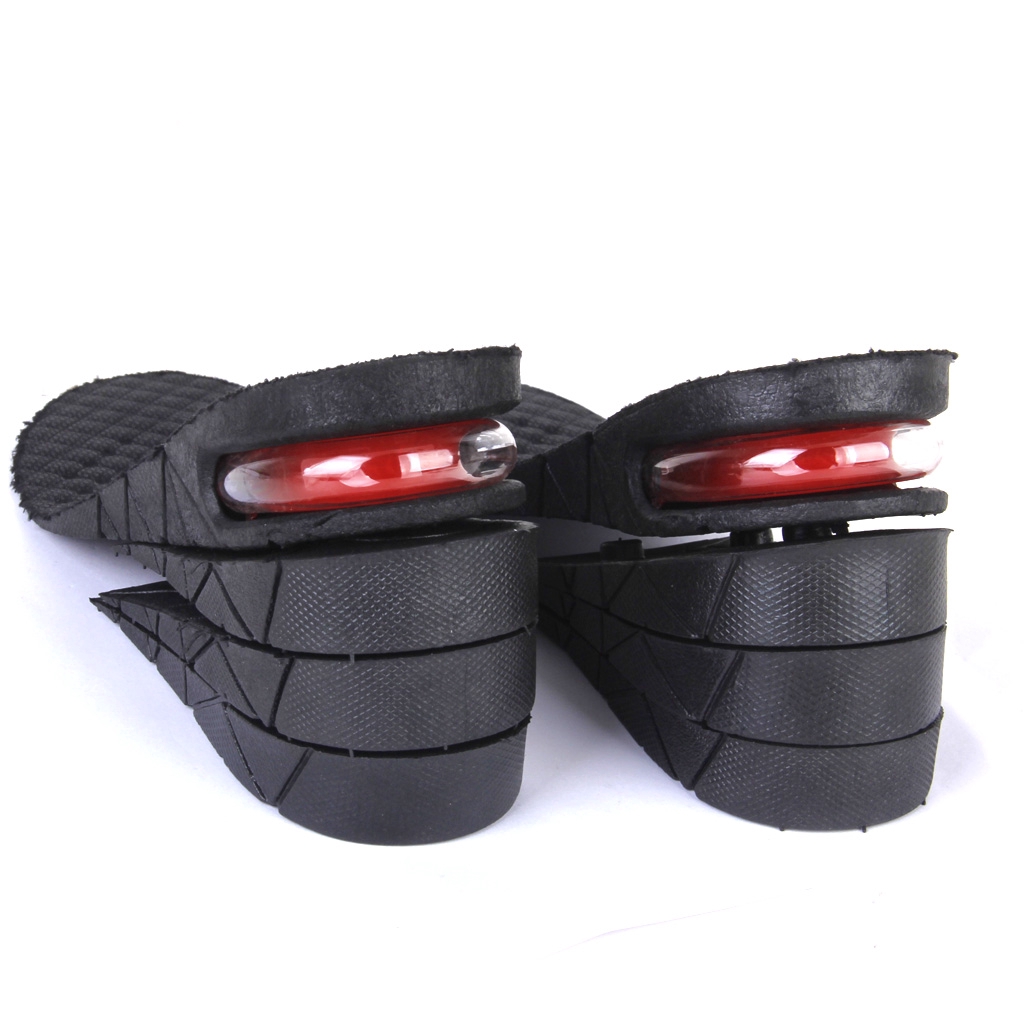 Cặp đế lót giày tăng chiều cao 3-9cm bằng nhựa PVC cho nam và nữ
