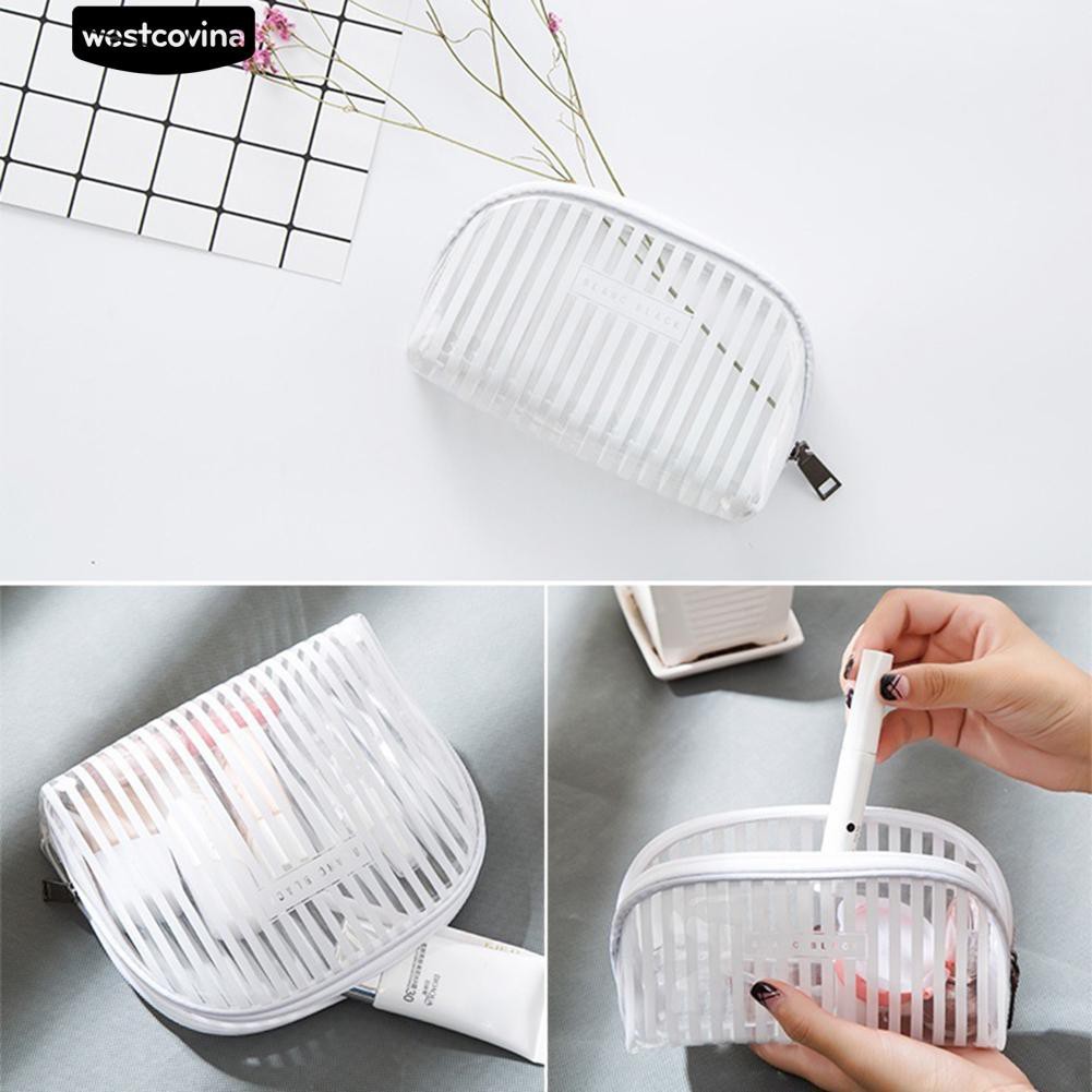 Túi Nhựa Trong Suốt Đựng Đồ Trang Điểm