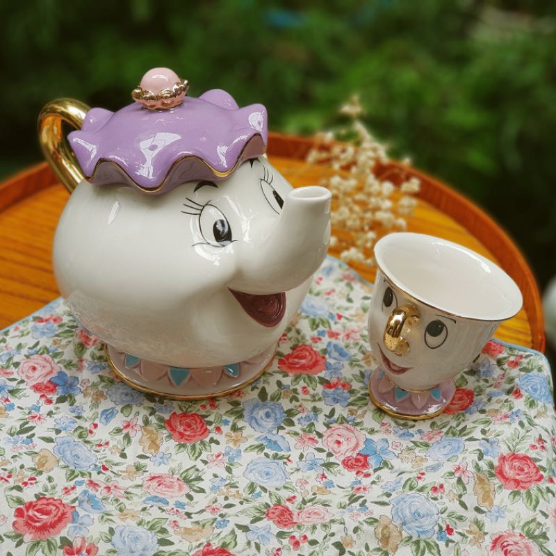 Bộ ấm trà Disney Beauty & the Beast