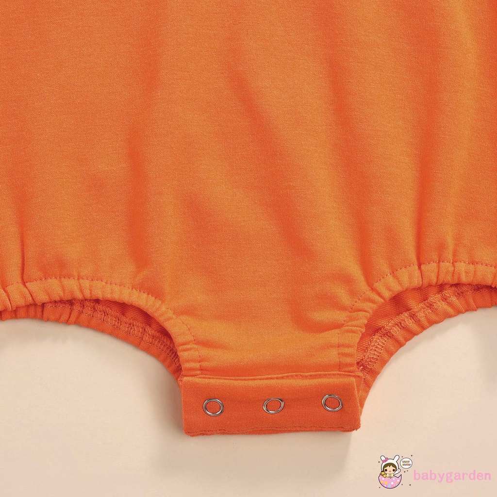 Bộ áo liền quần có nón tay dài cổ tròn in chữ thời trang cho bé