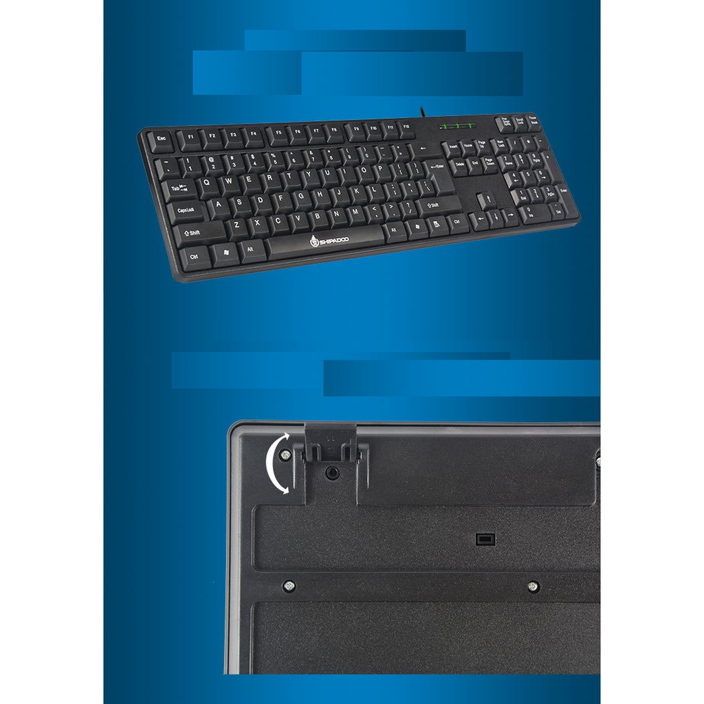 Combo Bàn Phím Và Chuột Máy Tính Shipadoo V9.0 | BigBuy360 - bigbuy360.vn