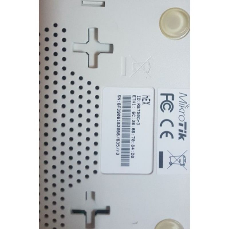 Thiết bị Router cân bằng tải Mikrotik 750GR3 hàng đã qua sử dụng