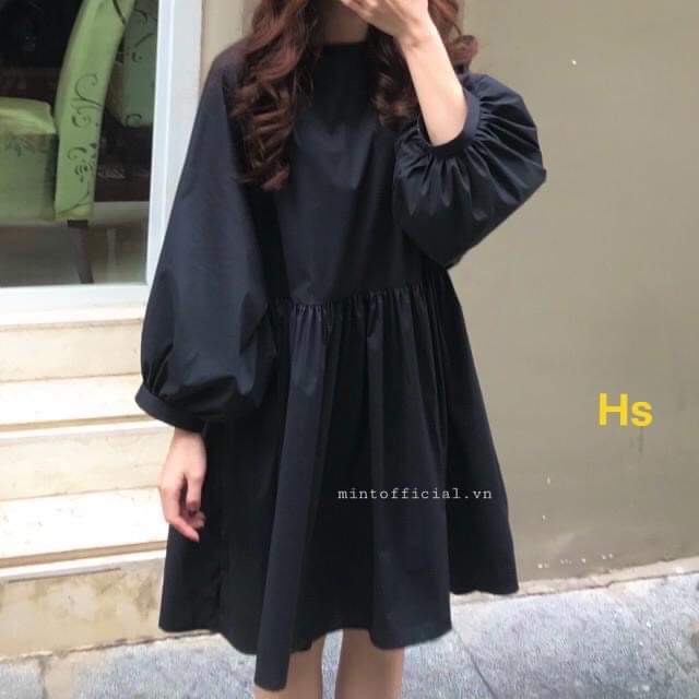 Váy tay phồng baby don HSU1