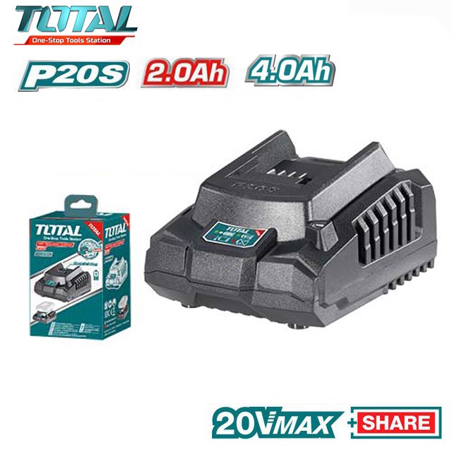 Đế sạc pin 20v Total TFCLI2001