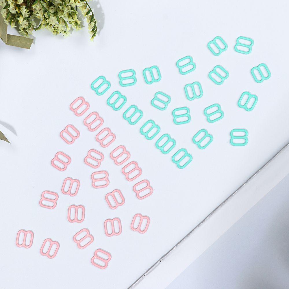 WONDER Set 20 Khóa Ba Lỗ 6mm / 8mm 10 Màu Cho Búp Bê