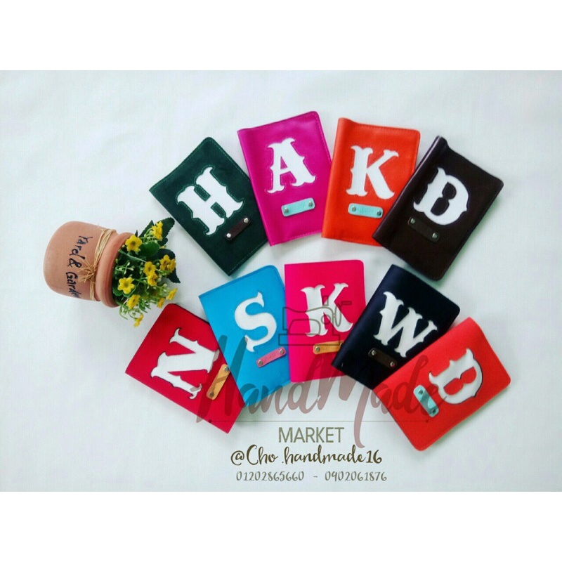 Vỏ hộ chiếu may tên theo yêu cầu