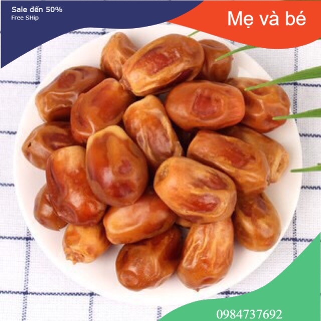 1Kg Mứt Chà Là Irac Nhập Khẩu Sấy khô Ngon Dẻo Hàng Chuẩn