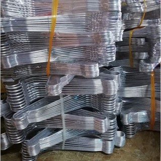 10 móc nhôm phơi quần áo người lớn - LOẠI NHÔM DÀY