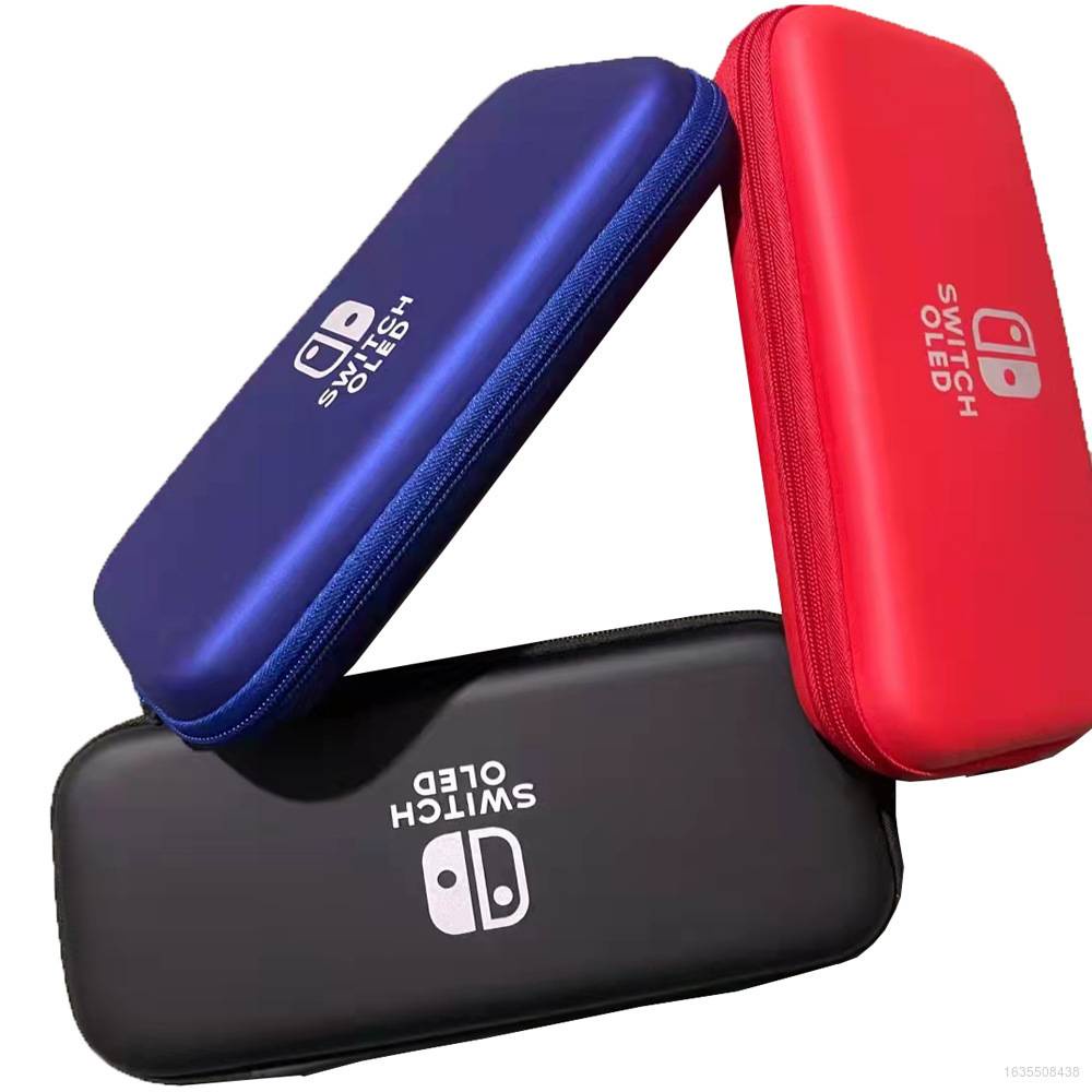 Túi Đựng Bảo Vệ Máy Chơi Game Switch OLED Bằng EVA Chống Bụi Kèm Ngăn Đựng Thẻ Tiện Dụng