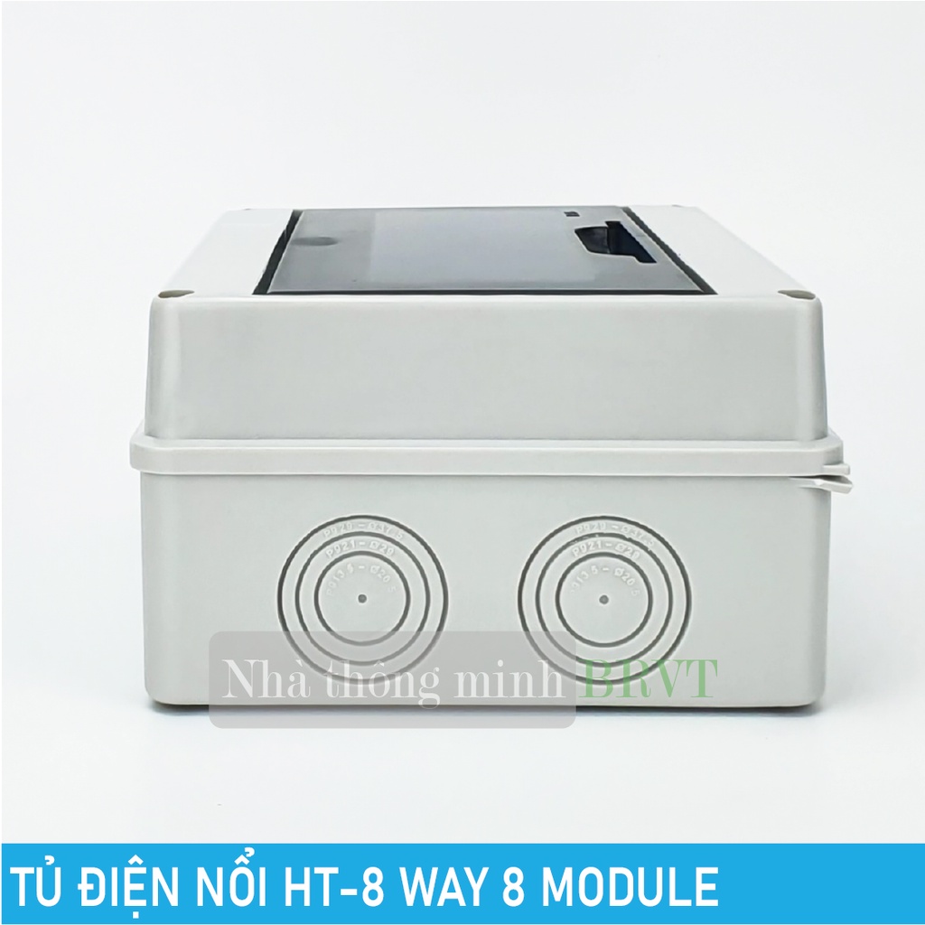 Tủ điện HT-8 WAY  chống nước, chống bụi – Tủ điện lắp nổi, Tủ điện nhựa