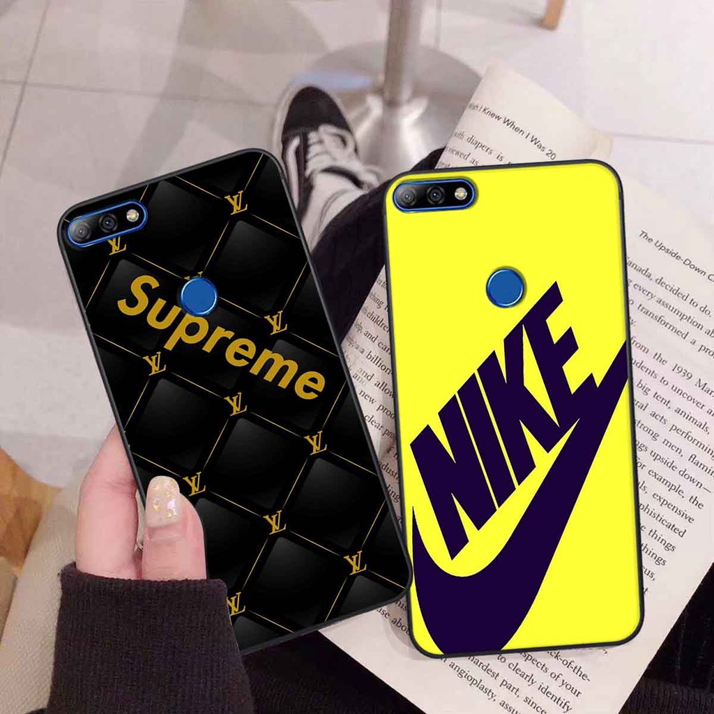 Ốp Huawei Y7 Prime 2018 / Y7 Pro 2018 in hình thương hiệu L.V, N.I.K.E cá tính, đẳng cấp
