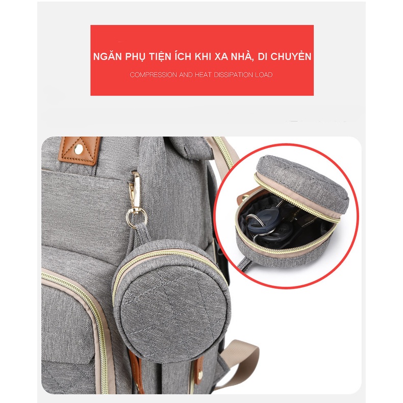 Balo cũi du lịch Hàn Quốc cao cấp cho bé nhỏ gọn tiện lợi dễ dàng di chuyển mọi nơi