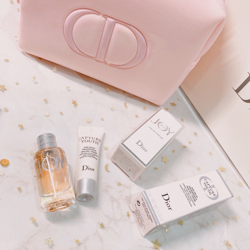 Set Túi Dior & nước hoa Dior Joy mini 5ml