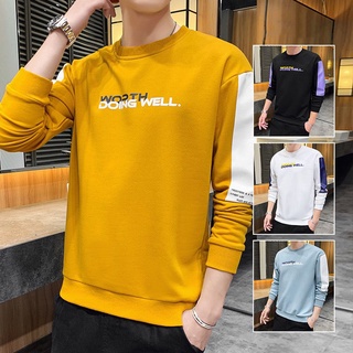 Áo thun nam dài tay màu vàng chất vải cotton dày dặn co giãn tay ngắn, phông nam đẹp Havado05 nhiều mẫu
