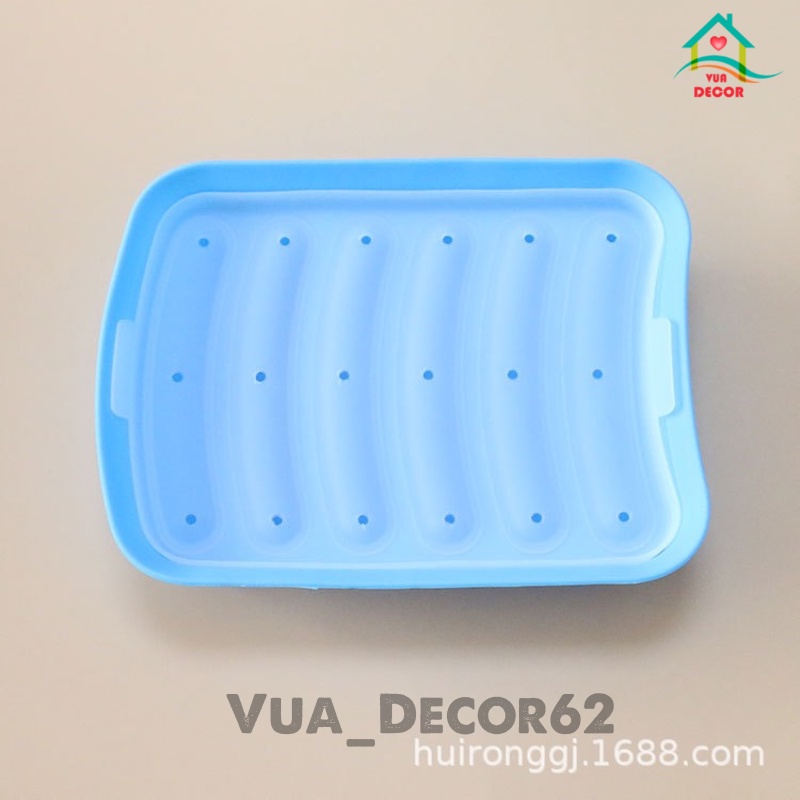Dụng cụ làm xúc xích, khuôn silicon chịu nhiệt, lạp xưởng cho bé ăn dặm