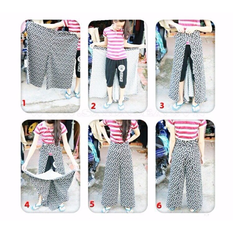 [Mã FASHIONT4WA2 giảm 10K đơn 50K] Váy Chống Nắng Dạng Quần An Toàn, Tiện Lợi | BigBuy360 - bigbuy360.vn