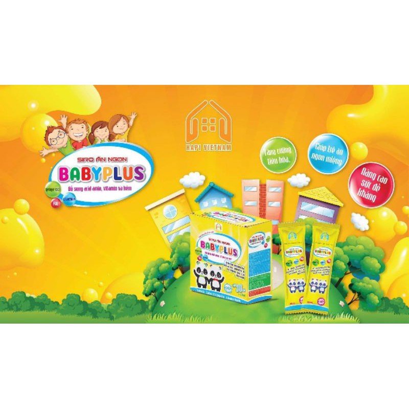 siro ăn ngon BABY PLUS 10ml/1 gói/30 gói | BigBuy360 - bigbuy360.vn