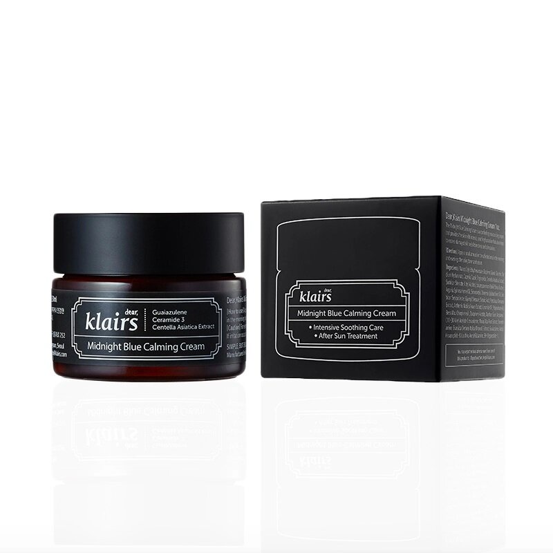 Kem Dưỡng Ẩm, Làm Dịu Da Ban Đêm Klairs Midnight Blue Calming Cream 30ml Hasaki Sản phẩm chính hãng