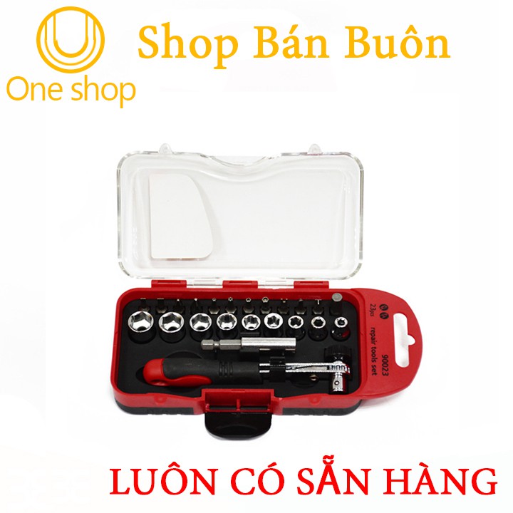 Bộ Cờ Lê Tô Vít Sửa Chữa Đa 23 Chi Tiết LECHGTOOLS LC-90023