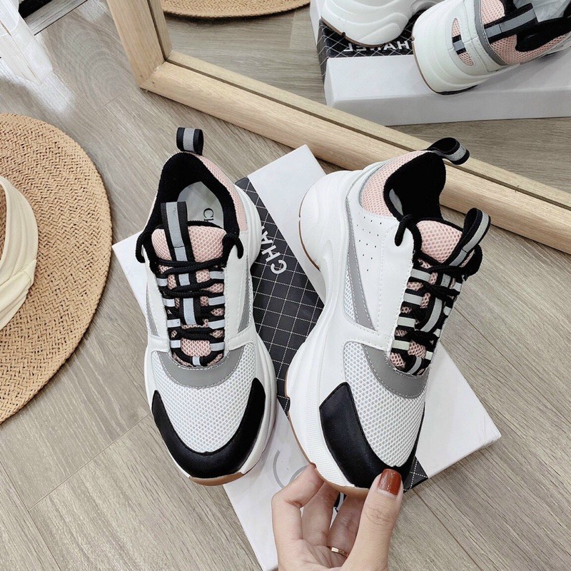 Giày thể thao đế cao D homme