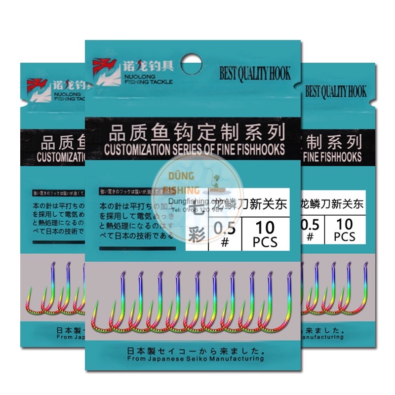 Lưỡi Câu titan vảy rồng không nghạnh