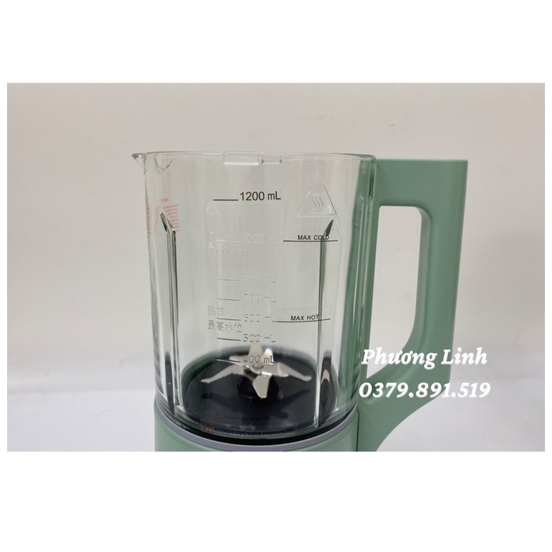 Máy làm sữa hạt mini cao cấp Lorente LT-2055 - Hàng chính hãng