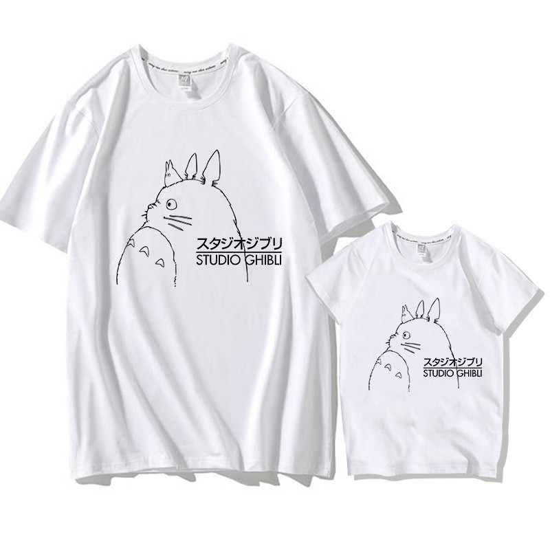 Áo Thun In Hình Totoro Tt650 Thời Trang Cho Gia Đình