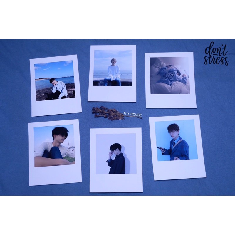 In POLAROID 2k/1 hình ép nhựa plastic