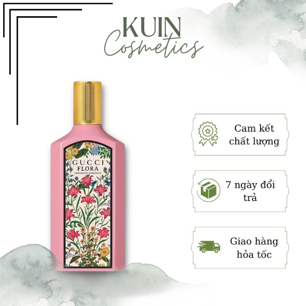 Nước Hoa Nữ Gucci Flora Gorgeous Gardenia Gorgeous Jasmine EDP 100ml - Hương Thơm Ngọt Ngào Tinh Tế và Quyến Rũ