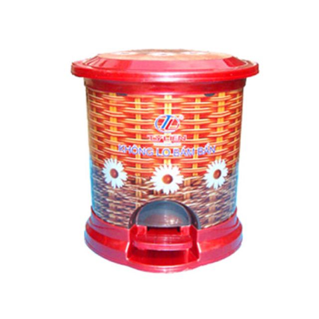 Thùng rác oval trung tý liên