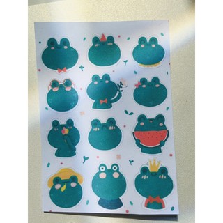 Set 20 Sticker Ếch Con|Bee.decor|