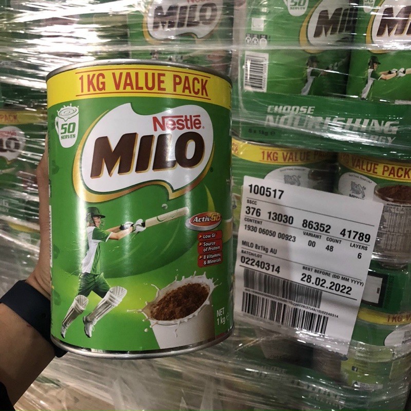 Milo Úc 1kg Date t8-2022