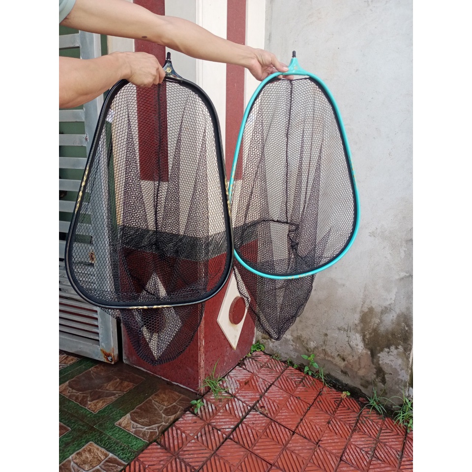 LƯỚI VỢT, VÀNH VỢT SĂN HÀNG CARBON TRÁNG NHỰA 50CM- 55CM - 60CM CÂU CÁ