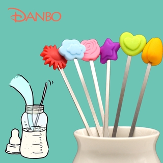 Muỗng khuấy sữa cho em bé có tay cầm dài tiện dụng