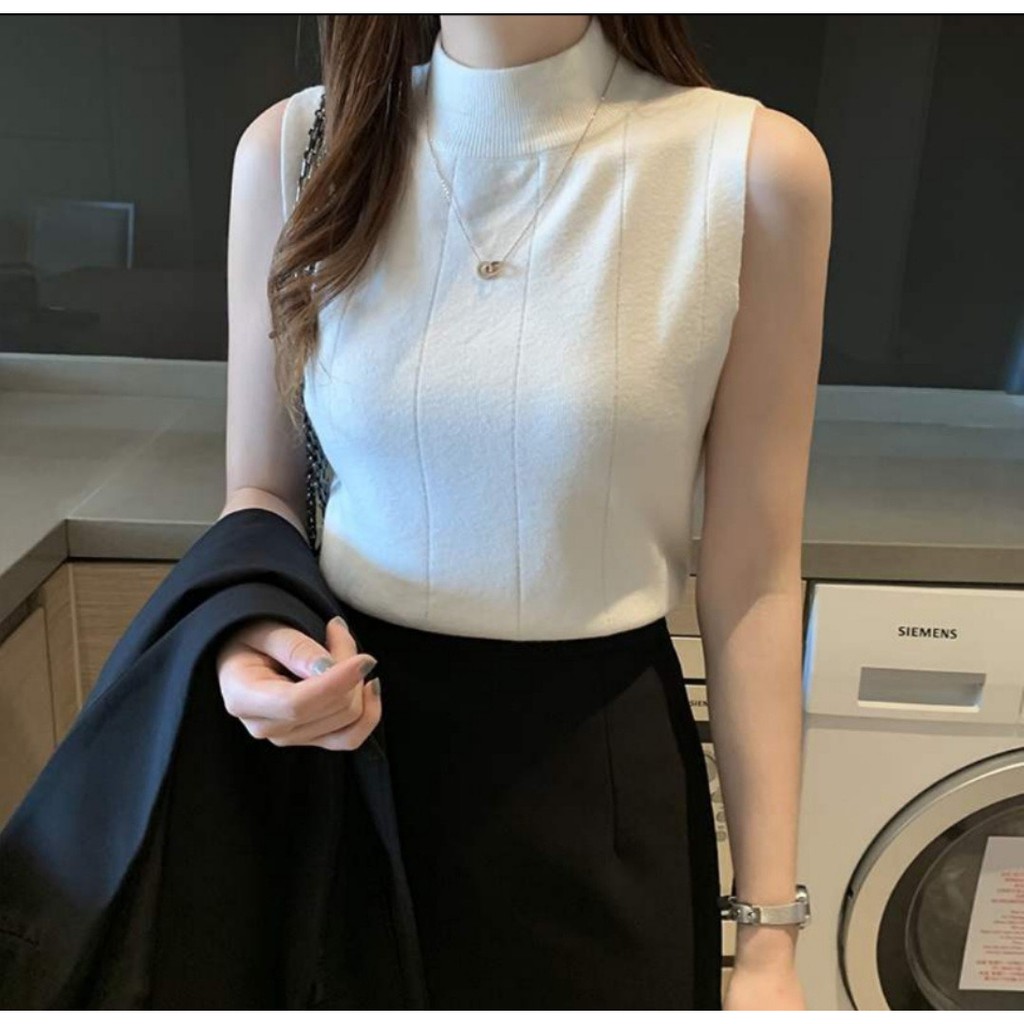 Áo len sát nách hàng quảng châu, áo len giữ nhiệt free size loại dầy đẹp L5 - Suzy Store | BigBuy360 - bigbuy360.vn
