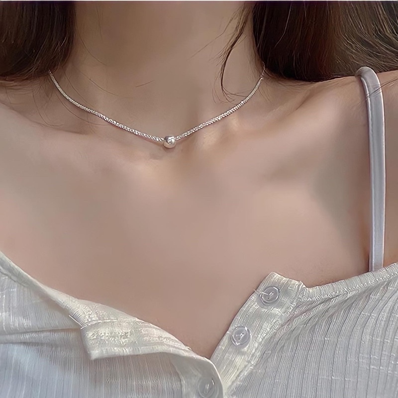 Nhiều mẫu-Dây chuyền trơn vintage