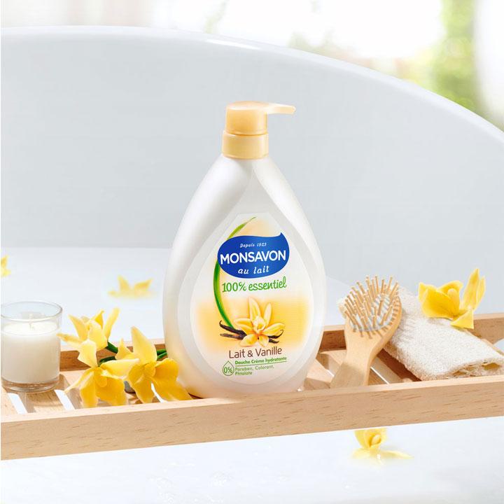 Sữa Tắm Monsavon Chiết Xuất Sữa Và Hoa Vani 1000ml | BigBuy360 - bigbuy360.vn