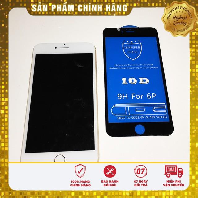 [ iphone 6 6plus 7 7plus 8 8plus x xr xs max 11 12 mini 12 Pro Max ] Kính cường lực 10D nền xanh full màn nguyên khố