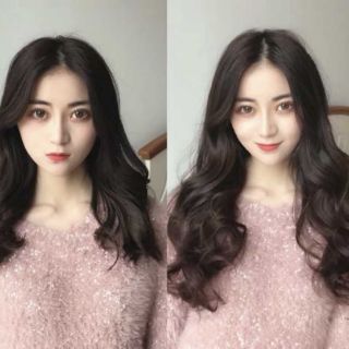 Tóc kẹp phím xoăn 45cm