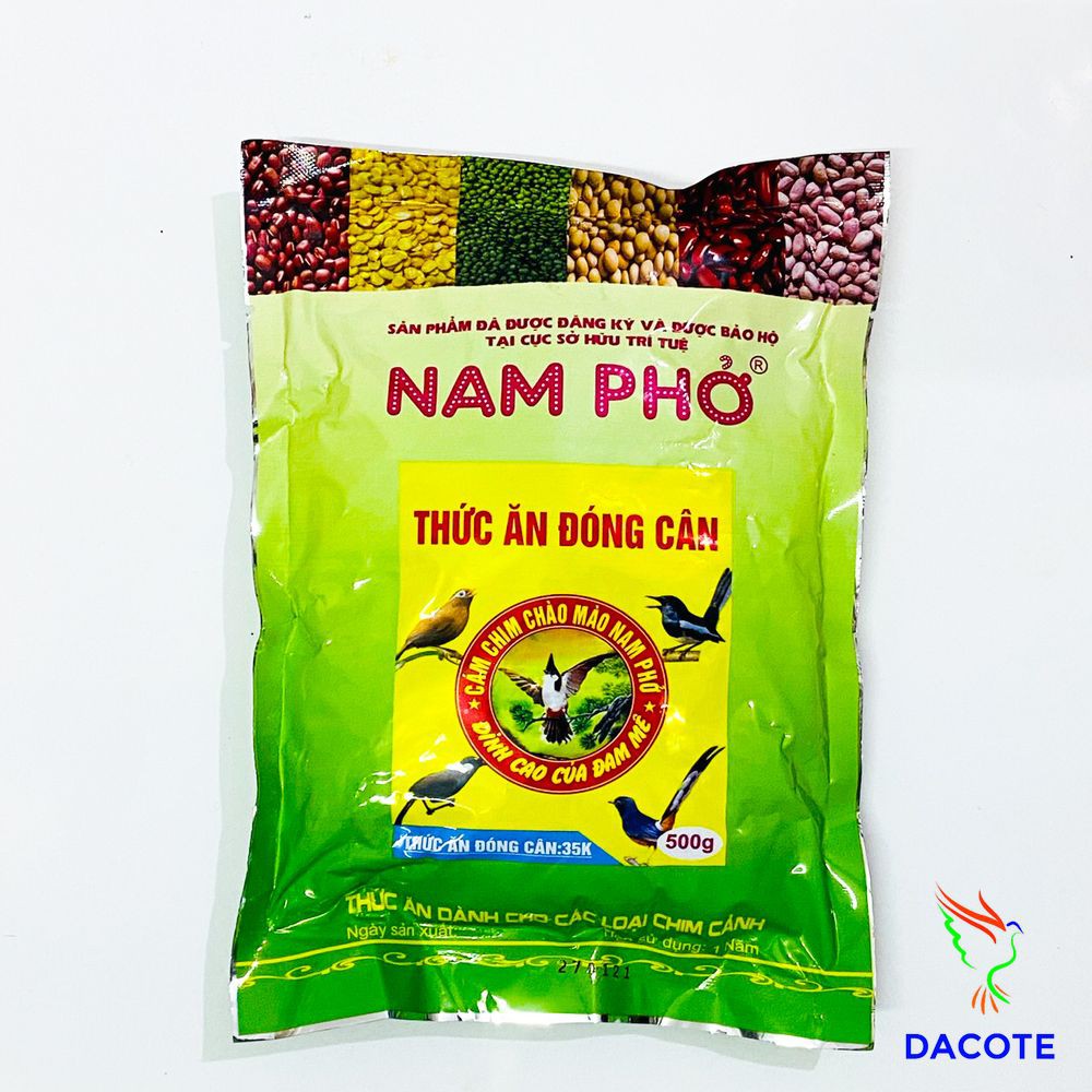 Cám chim tổng hợp Nam Phở cao cấp 500g - Thức ăn cho chim tổng hợp Nam Phở giá rẻ