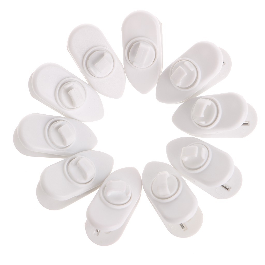 Set 10 kẹp cố định dây cáp tai nghe