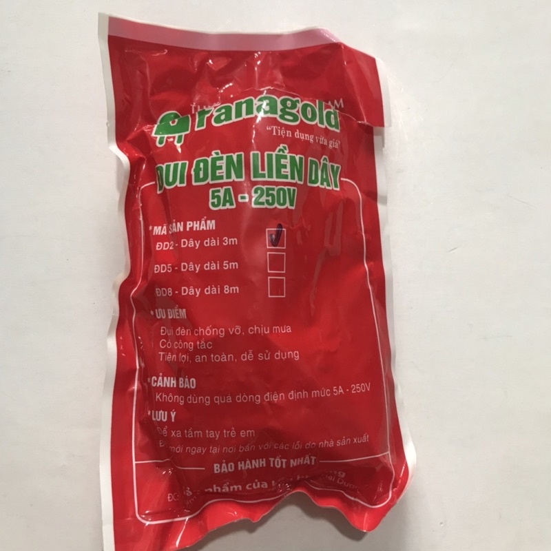 Dây đui đèn có công tắc e27, đui đèn e27
