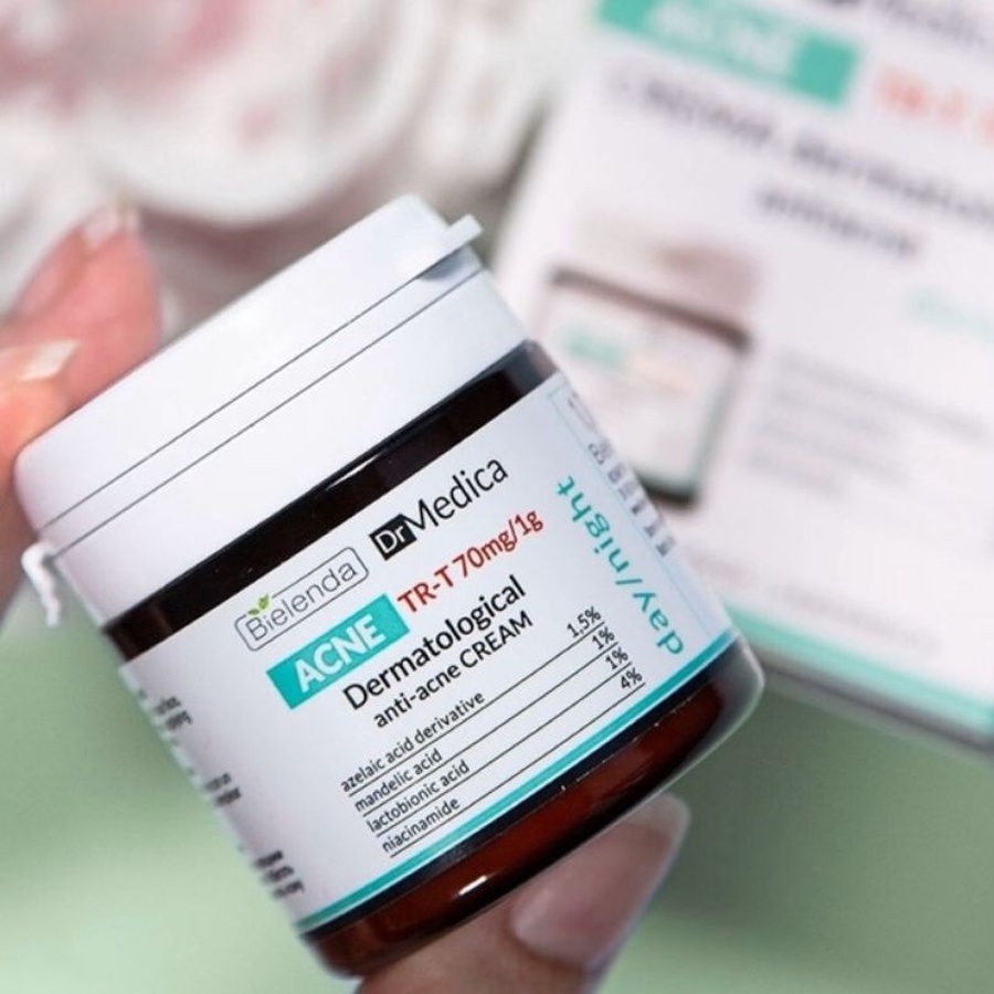 Bielenda Dr Medica Dermatological Anti-Acne Cream - Kem Dưỡng Đặc Biệt Cho Da Dầu Mụn 50ml